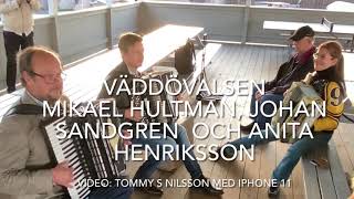 Väddövalsen - Mikael Hultman, Johan Sandgren, Anita Henriksson - Hjo 2021 Dragspelsstämman