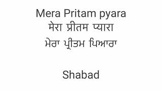 Mera Pritam pyara Radha Soami Shabad