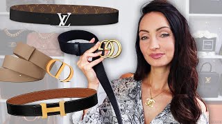 5 BEST Designer Belts 2021 😮 ft. Hermes Gucci Louis Vuitton Dior