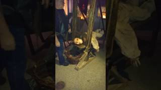 The guillotine at Medieval Torture Museum