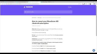 MuseScore cannot cancel subscription: Deceptive Practice