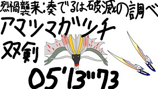 烈禍襲来：奏でるは破滅の調べ アマツマガツチ 双剣 ソロ 05'13\