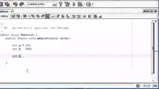 JAVA Programming Tutorial Strings Mathematical Operators