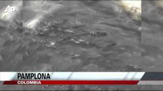 Oil Spill Contaminates River in Colombia