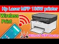 How to setup Wi FI Direct on HP Laser MFP 135w printer with android phone and iphone.wireless print.