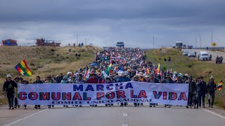 La Gran Marcha Pacifica por la Vida llega a Kalamarca