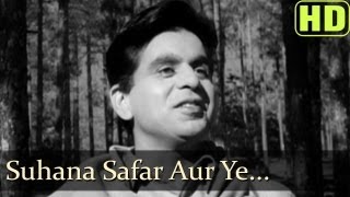 Suhana Safar Aur Ye - Madhumati Songs - Dilip Kumar - Vyjayantimala - Mukesh