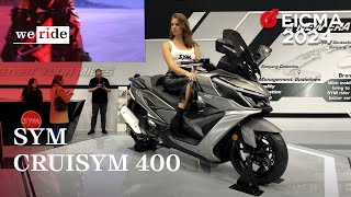 SYM Cruisym 400 | LIVE da EICMA 2024