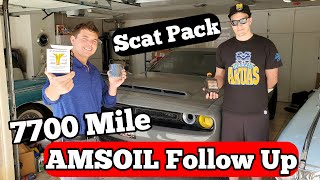 AMSOIL Supercharged Challenger  7700 Mile 0W-40 Follow Up