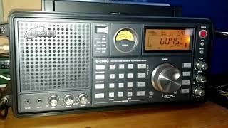 HIT AM in german on 6045 kHz Shortwave received with Tecsun S-2000