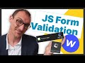 Webflow Forms Masterclass: Form Validation