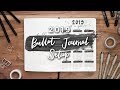 My 2019 Bullet Journal Setup