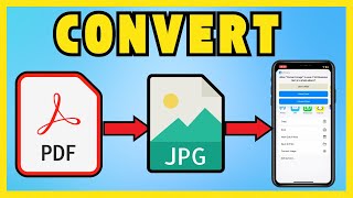 How To Convert PDF To JPG In iPhone [IN UNDER 1 MINUTE]