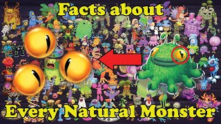 Facts About Natural Monsters | My Singing Monsters