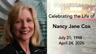 Remembering Nancy Jane Cox
