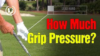 🤚 Correct Understanding of Grip Pressure in Golf [DO THIS!]