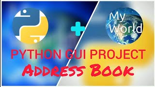 Address Book Project | Part - 1 | Tkinter Project | Python GUI Project | Python Project