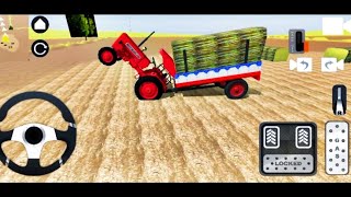Indian Tractor Simulator Game - Mahindra 575 Tractor Stunt Tractor Game #tractor