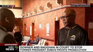 Downer, Maughan in court to stop former President Zuma's private prosecution: Mzwanele Manyi