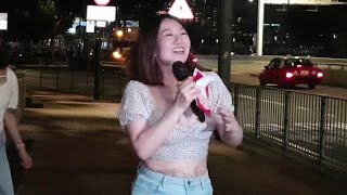 芯儀(香港三公主)🎶🎼🎤~音樂共享〈千紙鶴〉尖東-2023.04.29