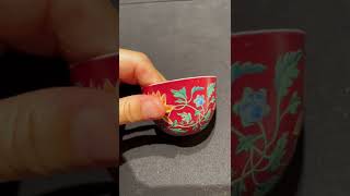 雍正御制珐琅彩杯 溜拍！