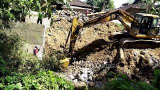 Bagger Bagger Floss Schlamm|Excavator Dredge River Mud