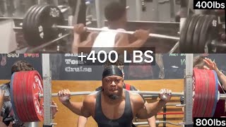 400Lb Squat Progression