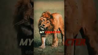 It's My Attitude | Animal attitude | lion attitude | motivational Video #shorts #lion
