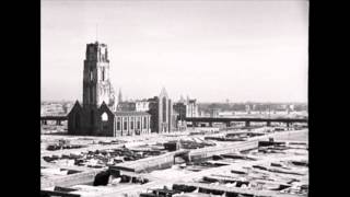 Bombardement Rotterdam 1940: gebied Laurenskerk na ruiming