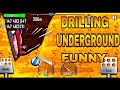 DRILLING UNDERGROUND || HILL CLIMBING RACING || FUNNY || CSAF GAMING || ❤️