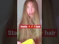 static ⚡️⚡️⚡️hair hairstyle hair hairshow hairasmr hairbrushing asmrhair blonde