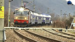 Trenuri de Călători în Gara Năsăud 🚊🚅🚊 Passenger Trains in Năsăud Station - 05 December 2024