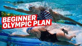 BEGINNER Gold Medal Training Plan | 1-Week Swim Challenge