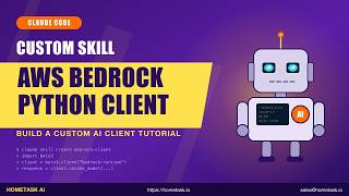 Claude Code - Custom Skill - Python Client Calling AWS Bedrork Agent.