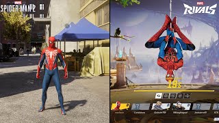 Marvel Rivals Vs Marvel Spider-Man 2 : Spiderman | Comparison