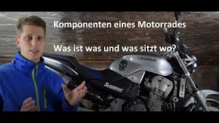 360GradMotorrad - Bestandteile, Aufbau, Einzelteile, Komponenten, eines Motorrades