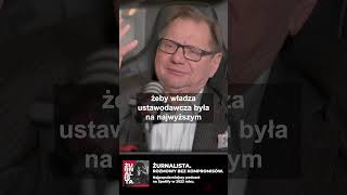 Ryszard Kalisz - politycy powinni lepiej zarabiać?