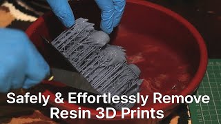 Easiest Way to Remove Stuck Resin Prints Without Damaging the Build Plate!