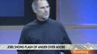 Apple's Steve Jobs Steps Up Attack on Adobe's Flash: Video