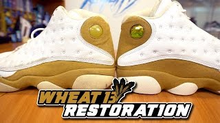 Restorations With Vick - Air Jordan Wheat 13