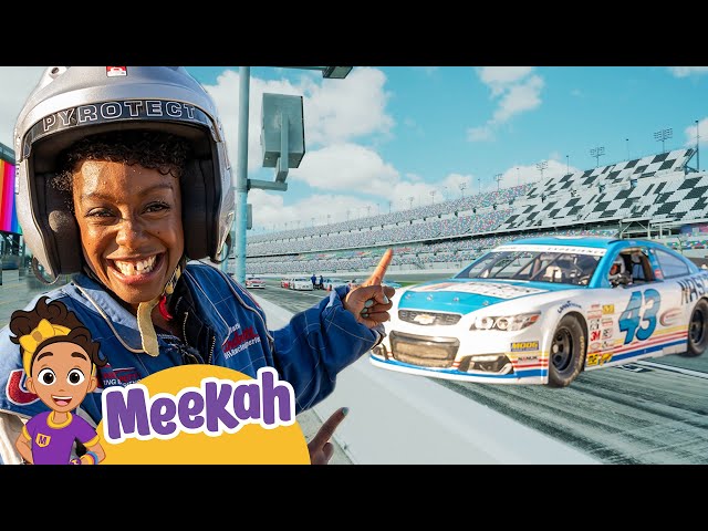 Meekah Joins The Pit Crew And Learns About Race Cars! Blippi And Meekah ...