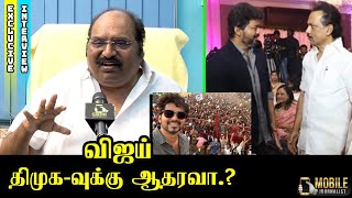 விஜய் திமுகவுக்கு ஆதரவா? | J Anbalagan MLA Exclusive Interview | Vijay vs DMK | Master Shooting Spot