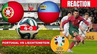 Portugal vs Liechtenstein 4-0 Live Stream UEFA Euro Qualifiers Football Match Today Score Highlights