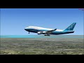 tutorial terkomplit cara menerbangkan pesawat b747 untuk pemula di jamin bisa flight simulator