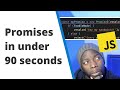 Understanding Promises in JavaScript in under 90 seconds!!!