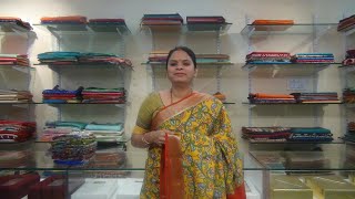 Shrees Wardrobe: Pen kalamkari Mysore silk sarees