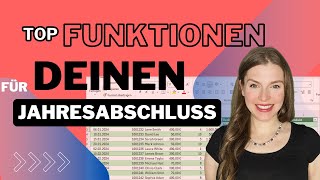 Die besten Excel-Funktionen für den JAHRESABSCHLUSS 🧐