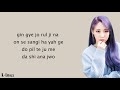 MOONBYUL (문별) - SNOW (눈) Easy Lyrics