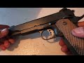 a quick look at a caspian arms 1911 i built back in the paleozoic era