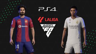 EA Sports FC 24 | Real Madrid vs Barcelona Gameplay | LaLiga 23/24 - PS4 Gameplay